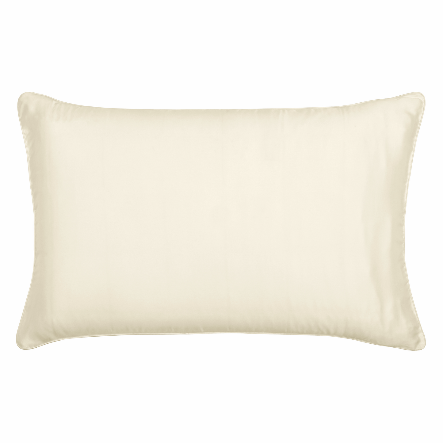 Cloud White Silk Pillowcase