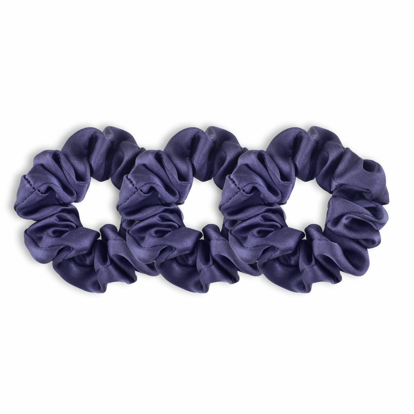 Midnight Blue Midi Scrunchies